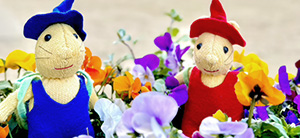 あか組・あお青組の修了式